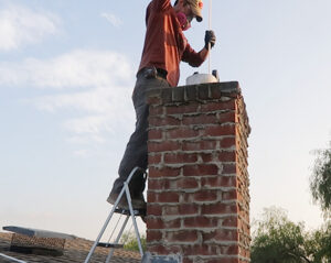 DIY chimney cleaning