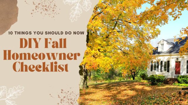 diy fall homeowner checklist