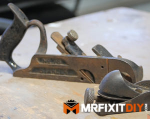old rusty stanley hand planes