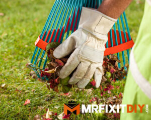 fall raking cleanup lawn maintenance home prepped for winter