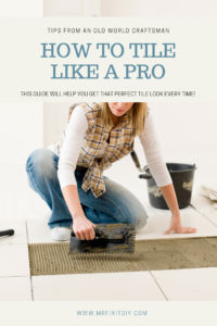 installing tile diy tile like a pro