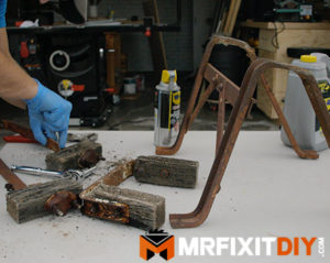 Wd40 rust release spray